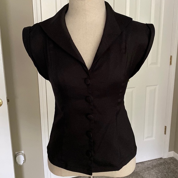Dancing Days by Banned Button-Up Top - Picture 1 of 6